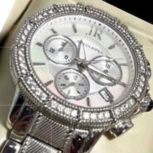 JUDITH RIPKA Stainless Steel Chronograph Women’s Watch